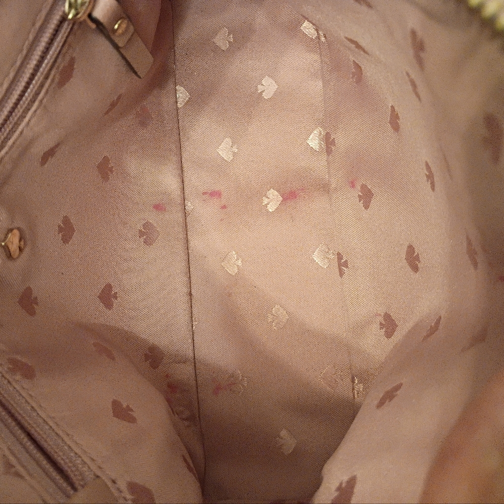 Kate Spade, EUC, Crossbody Bag, Blush Pink, Zipper/Magnetic Closure - Picture 14 of 15